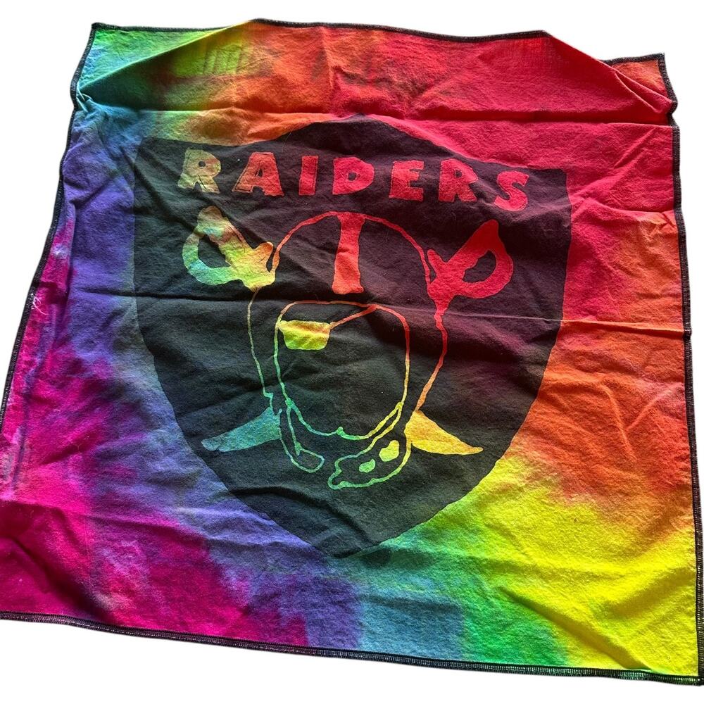 Handmade Batik Wall Art Rainbow Raiders Window Art Sports Las Vegas Brand New